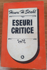 Eseuri critice, Henri H. Stahl foto