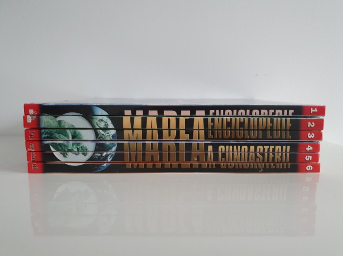 MAREA ENCICLOPEDIE A CUNOASTERII (6 volume - complet)