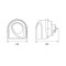 Claxon Electromagnetic, Tip Melc, 24V 3A Ton Inalt, Design Light 138498 65GI24.100.02K