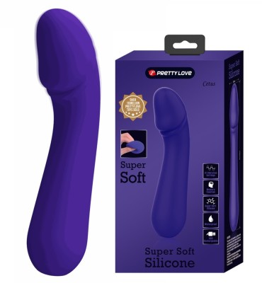 Vibrator Punctul G Cetus, 12 Moduri Vibratii, Sillicon, USB, Violet, 15 cm foto