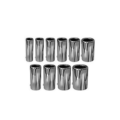 Ornament Toba Streetwize Cromat Simplu rotund 140x60x57mm AutoDrive ProParts foto