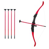 Arc cu sageti, 65 cm, 5 sageti, ventuza 42 cm, 3 ani+