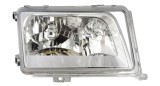 Set faruri Mercedes W124/Clasa E, 1994-06.1996, montare fata, stanga+dreapta, pneumatic; argintiu; Tuning; halogen, Eagle Eyes