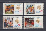 ROMANIA 1979 LP 980 ANUL INTERNATIONAL AL COPILULUI SERIE MNH