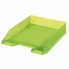 Tavita pentru Documente A4-C4 HERLITZ, Plastic Mat Verde, Suport Documente, Tavita Documente, Suport Documente din Plastic, Suport Documente Birou, Or foto