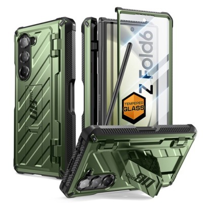 Husa pentru Samsung Galaxy Z Fold6 - Supcase Unicorn Beetle Pro - Guldan foto