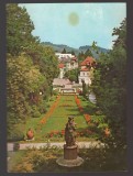 CPIB 24987 CARTE POSTALA - GOVORA. VEDERE DIN PARC, SCRISA SI NECIRCULATA, DATATA: 1974