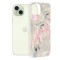 Husa pentru iPhone 15 Plus - Techsuit Marble Series - Pink Hex