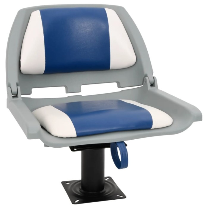 vidaXL Scaun barcă, cu piedestal pivotant la 360&deg; 3294951
