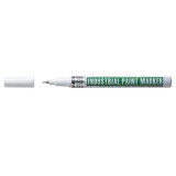 Marker cu vopsea Uchida industrial varf extrafin 0.8 mm alb