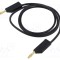 Cablu de măsurare Hirschmann T&amp;M 1m 60VDC 30VAC 32A negru