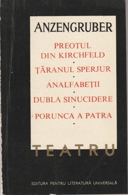 ANZENGRUBER - TEATRU foto
