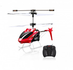 Elicopter cu telecomanda Gyrostar, 20cm, rosu foto