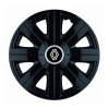 Set 4 Capace Roti Autohelix MSA&reg; potrivite jantelor de 15 inch, pentru Renault Nou model Cosmos Black
