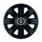 Set 4 Capace Roti Autohelix MSA&reg; potrivite jantelor de 15 inch, pentru Renault Nou model Cosmos Black