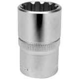 Yato YT-1469 - Capat cheie tubulara cu profil spline interior sistem de prindere 1/2 inch 17 mm
