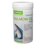 Omega-3 Salmon Oil Plus 90 de capsule Integrator nutritional de acizi grasi omega-3