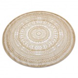 Covor FUN Napkin şerveţel cerc - aur, cerc 100 cm