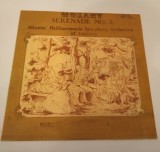 DISC VINIL- MOZART SERENADA NR.3 IN RE MAJOR