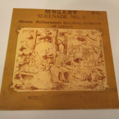 DISC VINIL- MOZART SERENADA NR.3 IN RE MAJOR