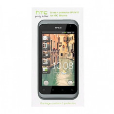Folie plastic protectie ecran HTC SP P610 pentru HTC Rhyme, set 2 bucati foto
