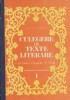Culegere de texte literare pentru clasele V-VIII, Volumul I