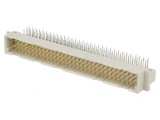 Conector DIN 41612 Soclu Tip C Tată PIN 96 THT Aurit