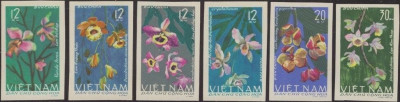 Vietnam 1966 - Flori, orhidee, serie ndt neuzata foto
