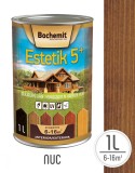 Cumpara ieftin Lazura lemn Bochemit Estetik Clasic 1L, nuc, protectie UV