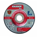 Disc pentru slefuit metal Raider Pro 230x6x22,2 mm, pentru polizare otel