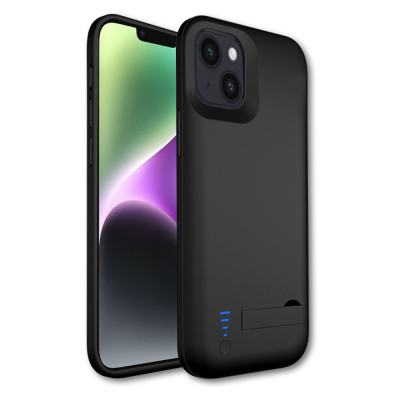 Husa pentru iPhone 14 Plus cu Baterie de 6000mAh, Techsuit Power Pro, Black foto