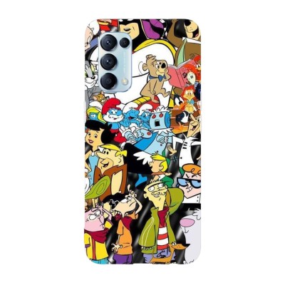 Husa compatibila cu Oppo A72 model Old cartoons Part 2, Silicon, TPU, Viceversa foto