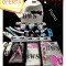 +CADOU-Kit SET unghii false gel uv Clar -Set manichiura gel uv lampa ROZ LED USB
