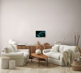 Tablou Canvas Curburi &Icirc;ntunecate și Strălucitoare, 39 x 26 cm, CMCLASS