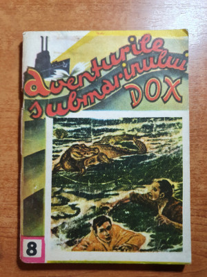 carte pentru copii anii &amp;#039;90 -aventurile submarinului dox,nr 8 foto