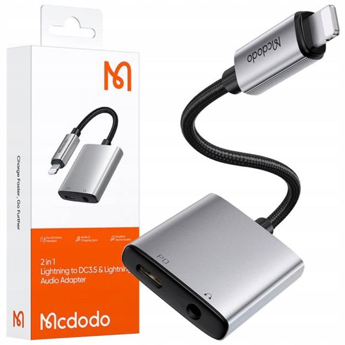 Mcdodo Adaptor Fulger Mini Jack 3.5Mm Cablu Pentru Iphone 13 14