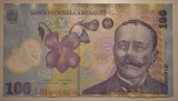 Bancnota 100 lei 2005 (2005) - eroare imprimare