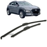 Cumpara ieftin Set stergatoare auto HYUNDAI KONA (OS, OSE, OSI) din 2017-2023, pentru parbriz auto, 2 bucati, Bosch Aerotwin Retrofit, din cauciuc siliconat rezisten