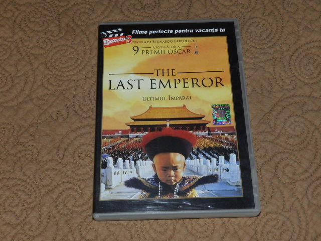DVD film istoric de colectie ULTIMUL IMPARAT/ The last Emperor/9 Premii Oscar