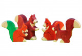 Cumpara ieftin Set 4 figurine - Familie de veverite | Didy Toys