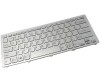 Tastatura Sony Argintie Vaio Flip 14N iluminata backlit, Vaio SVF14N iluminata backlit