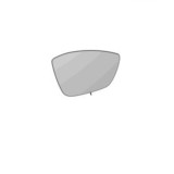 Geam oglinda OPEL CORSA-e, CORSA F, 06.2019-12.2023, Peugeot 2008/e-2008, 11.2019-01.2024, 208, 06.2019-, View Max, partea dreapta, incalzit; sticla