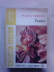 Teatru - Plaut , Comedia latina foto