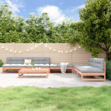 Set mobilier relaxare gradina, 6 piese, lemn masiv Douglas GartenMobel Dekor, vidaXL