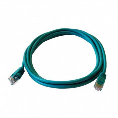 Cablu UTP ART OEM Patchcord Cat 5e 3m Verde foto