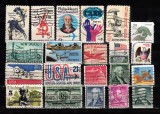 A7 T1 64 - Timbre foarte vechi - America, SUA, Istorie, Stampilat