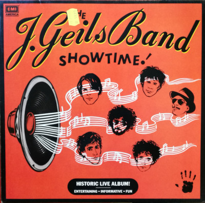 Vinil The J. Geils Band &amp;lrm;&amp;ndash; Showtime! (VG+) foto