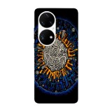 Husa compatibila cu Huawei Mate 40 model Physcadelic ball, Silicon, TPU, Viceversa, Transparent, Carcasa