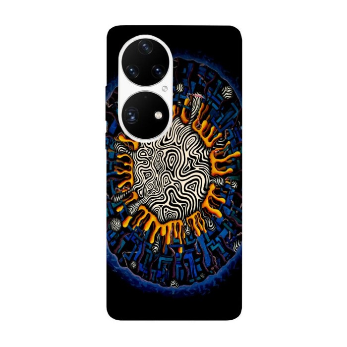 Husa compatibila cu Huawei P40 model Physcadelic ball, Silicon, TPU, Viceversa