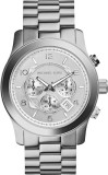 Cumpara ieftin Ceas Michael Kors Runway MK8086 Unisex, 45mm, Quartz, Inox, Argintiu, Rezistent la apa 10ATM